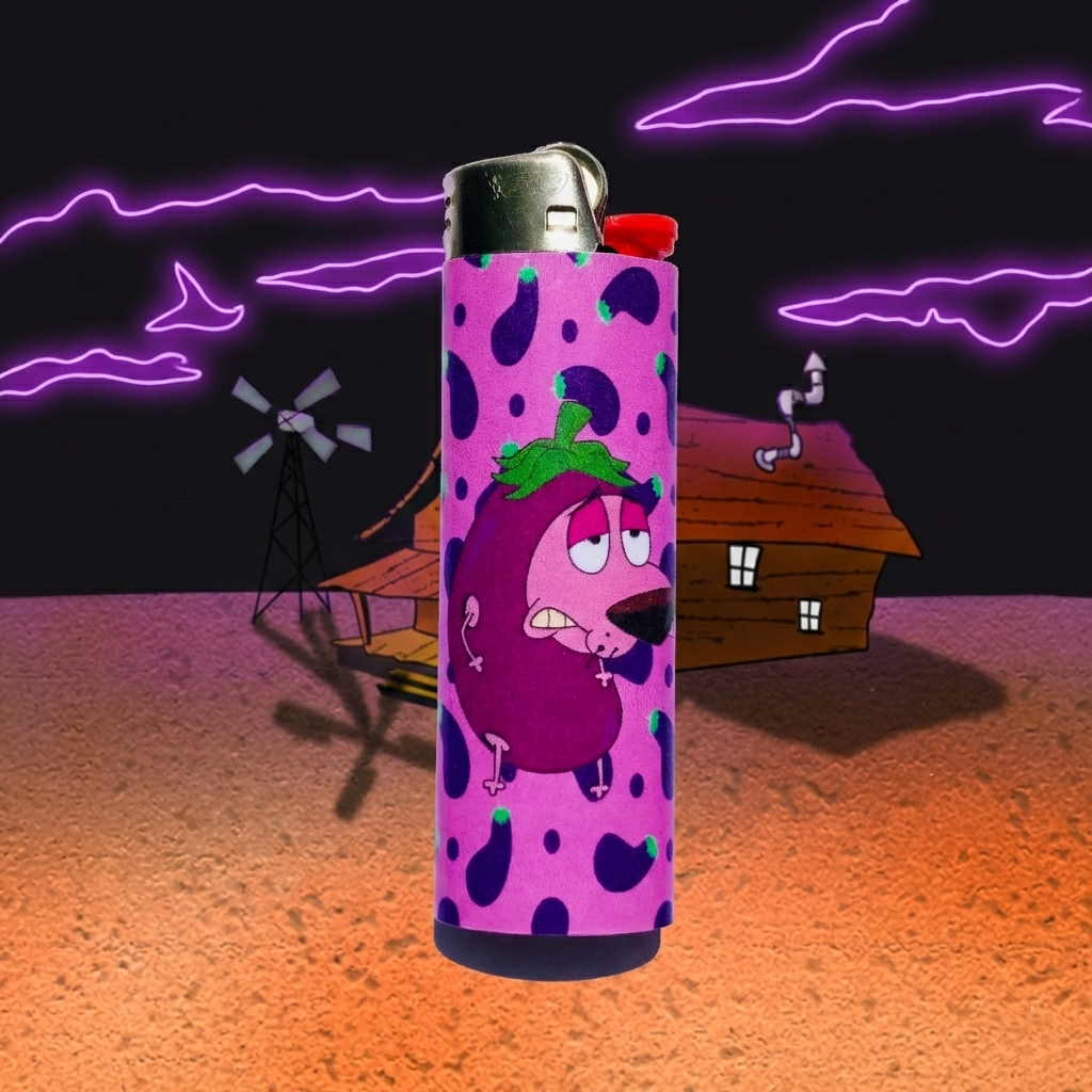 Courage the Cowardly Dog Eggplant Lighter