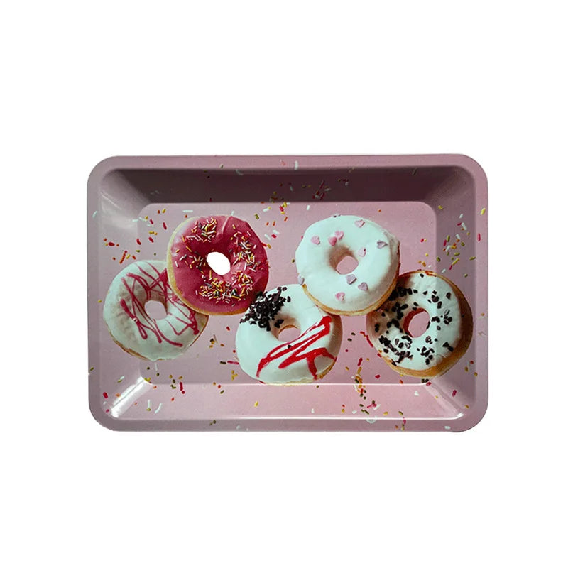 Premium Metal Tray Rolling Trays 18x12.5cm By Cloud9ProductsLLC