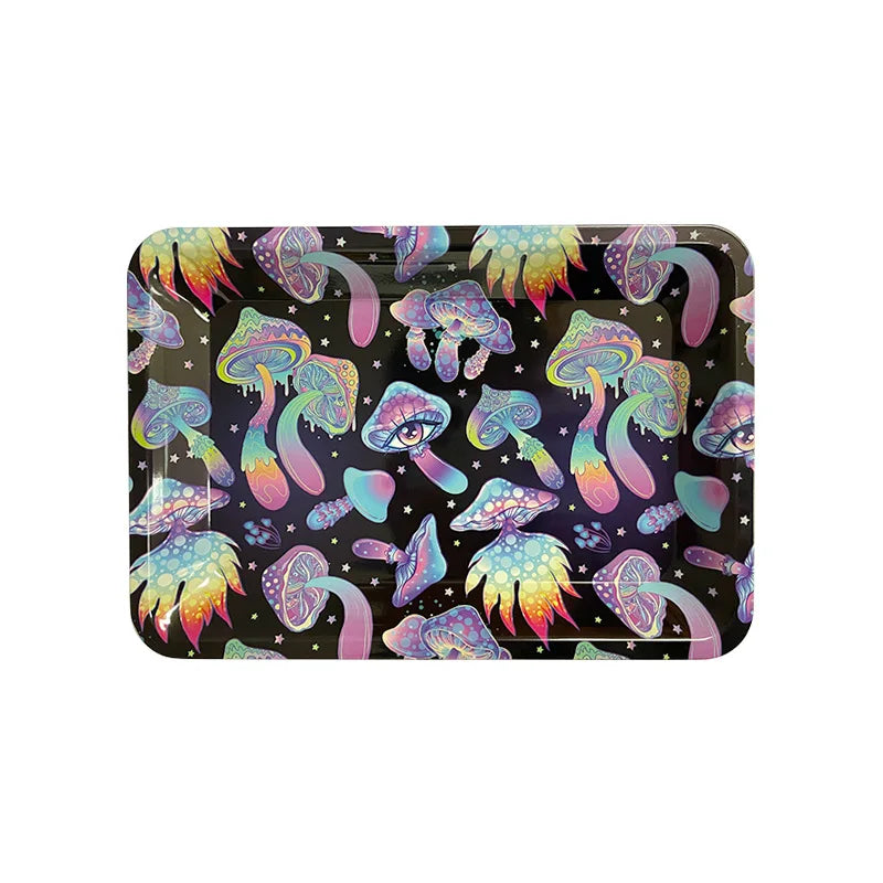Premium Metal Tray Rolling Trays 18x12.5cm By Cloud9ProductsLLC