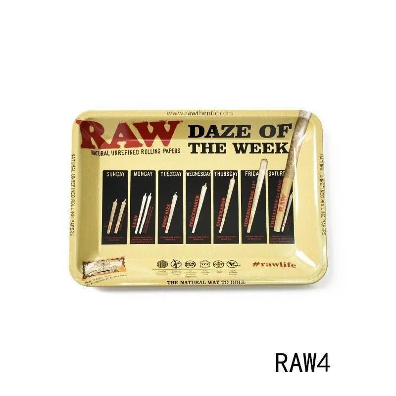 Premium Metal Tray Rolling Trays 18x12.5cm By Cloud9ProductsLLC