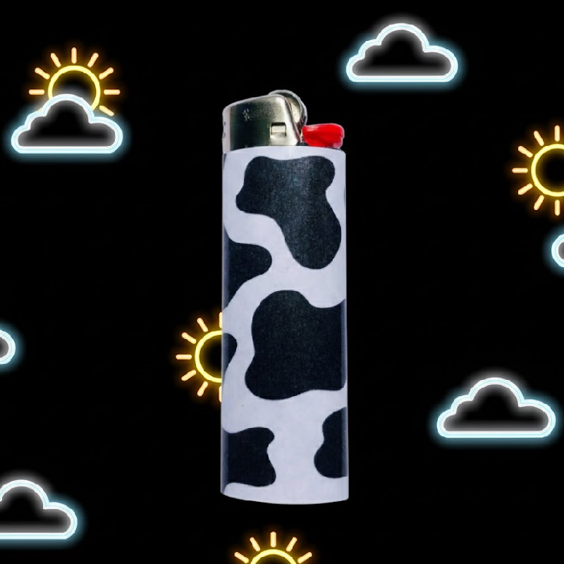 Cow Print Lighter