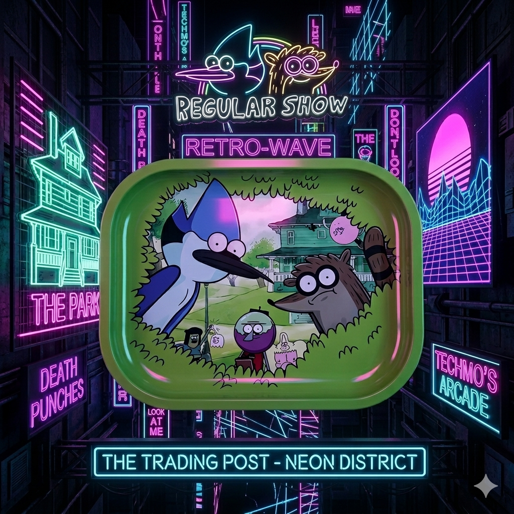 Regular Show Metal Rolling Tray