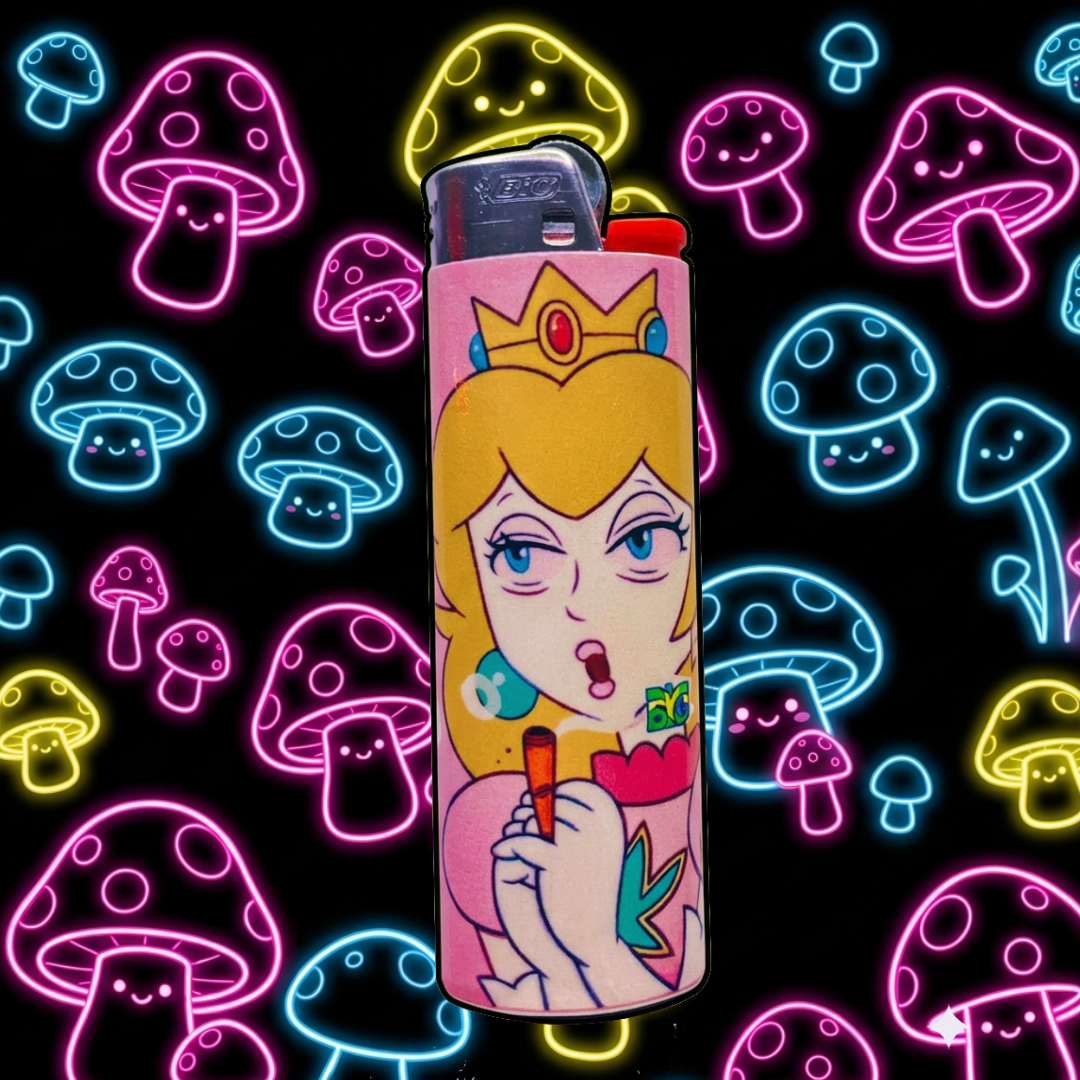 Stoner Princess Peach Lighter