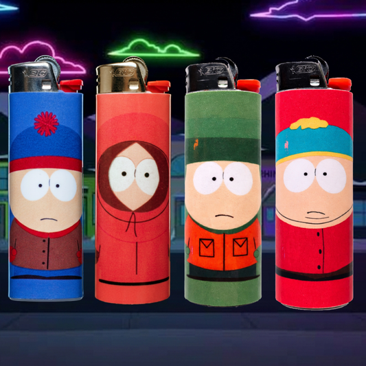 South Park Character Lighter  4 pack