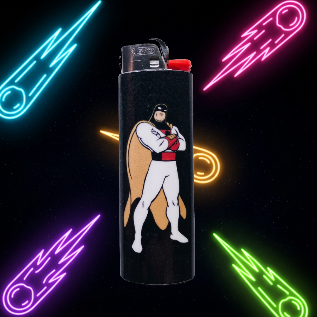 Space Ghost Adult Swim Lighter